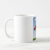 マッシュルームハウスコーヒーマグ コーヒーマグカップ (左)