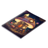 マッシュルームハウスファンタジーアート ノートブック (左側)