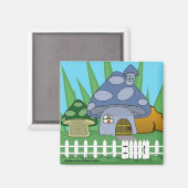 マッシュルームハウスマグネット マグネット (正面/裏面)