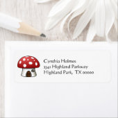 マッシュルームハウス住所 シール (インサイチュ)