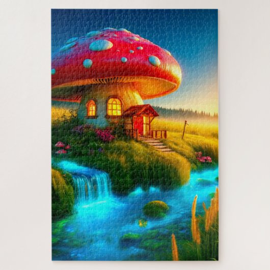 マッシュルームハウス ジグソーパズル (縦)