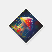 マッシュルームハウス スタンダードカクテルナプキン (角)