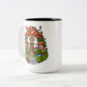 マッシュルームハウス ツートーンマグカップ (正面左)