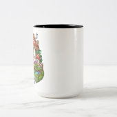 マッシュルームハウス ツートーンマグカップ (中央)