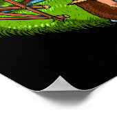 マッシュルームハウス ポスター (角)