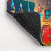 マッシュルームハウス マウスパッド (コーナー)