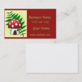 マッシュルームハウス 名刺 (正面/裏面)