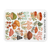 マッシュルームハンターキノコスタイル マグネット (横)