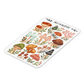 マッシュルームハンターキノコスタイル マグネット (左側)