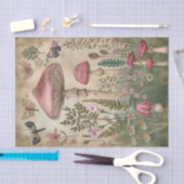 マッシュルームバタフライゴブリンコアコテージの切り離し 薄葉紙 (クラフト)