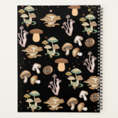 マッシュルームパーソナライズされたの詰め合わせ プランナー手帳 (裏面)