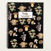 マッシュルームパーソナライズされたの詰め合わせ プランナー手帳 (正面)