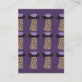 マッシュルームパープルキノコ 名刺 (正面)