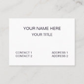 マッシュルームパープルキノコ 名刺 (裏面)