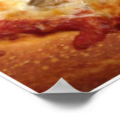 マッシュルームピザポスター ポスター (角)