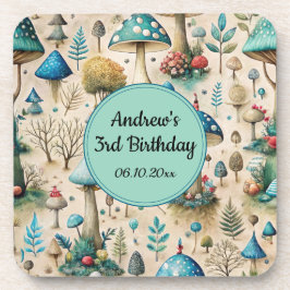 マッシュルームフェアリーランドバースデーパーティー コースター