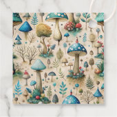 マッシュルームフェアリーランドバースデーパーティー フェイバータグ (裏面)