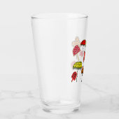 マッシュルームフェストガラスタンブラー タンブラーグラス (右)