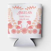 マッシュルームフラワーズブライド族バチェロレッテピーチ 缶クーラー (正面)