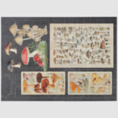 マッシュルームブラックエフエマナコテージコテージデカップージ 薄葉紙 (正面)