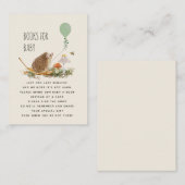 マッシュルームベビーバルーン用ブック エンクロージャーカード