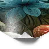 マッシュルームホロー自然フォレストクリーク フォトプリント            (角)