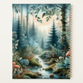 マッシュルームホロー自然フォレストクリーク プランナー手帳 (裏面)