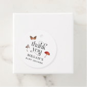 マッシュルームボホベイビーシャワー フェイバータグ (インサイチュ)