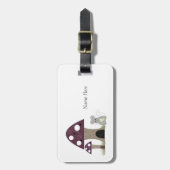 マッシュルームマウスハウス ラゲッジタグ (正面縦)