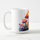 マッシュルームマグ コーヒーマグカップ (左)