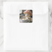 マッシュルームムンチキン攪拌モーニングコーヒー スクエアシール (バッグ)