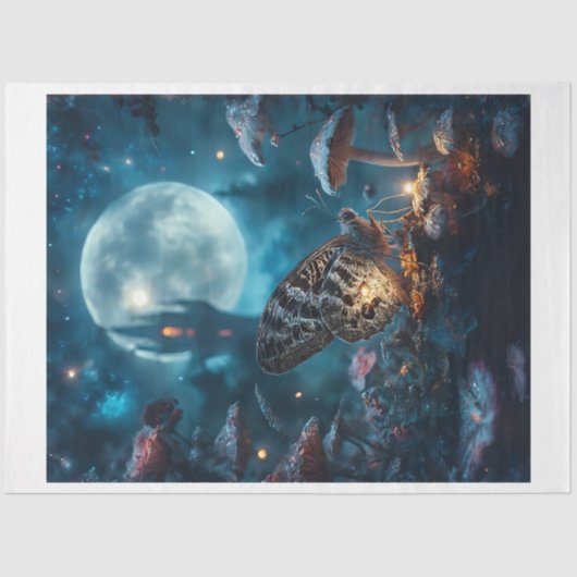 マッシュルームムーンモス 薄葉紙 (正面)