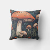 マッシュルームメドウD16 クッション (裏面)