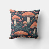 マッシュルームメドウD22 クッション (裏面)