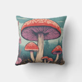 マッシュルームメドウD26 クッション (裏面)