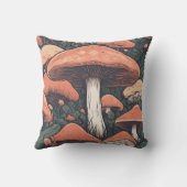 マッシュルームメドウD28 クッション (裏面)