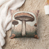 マッシュルームメドウD34 クッション (ブランケット)