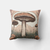 マッシュルームメドウD34 クッション (裏面)