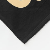 マッシュルームモレル狩りクイーン フリースブランケット (角)