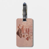 マッシュルームラブクラシック ラゲッジタグ (裏面縦)