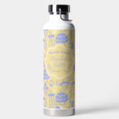 マッシュルームラベンダークリクールーム ウォーターボトル (左面)