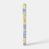 マッシュルームラベンダークリーム iPhone 15ケース (左側面)