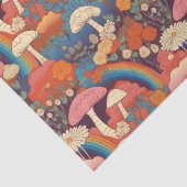 マッシュルームレインボーレトロコテージコア 薄葉紙 (詳細)