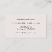 マッシュルームロゴ名刺 名刺 (裏面)