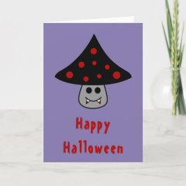 マッシュルームヴァンパイアハロウィンカード カード
