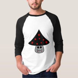 マッシュルームヴァンパイアラグランTシャツ Tシャツ