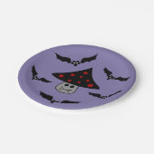 マッシュルームヴァンパイア紙プレート ペーパープレート (アングル)