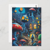 マッシュルームヴィレッジケンゲージファンタジーへ ポストカード (正面/裏面)