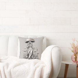 マッシュルームヴォーグレディ クッション