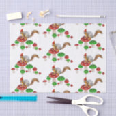 マッシュルーム付きリスティッシュペーパー 薄葉紙 (クラフト)